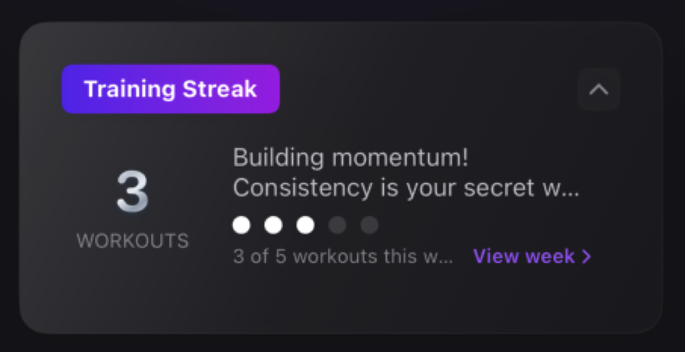 Training streak shield
